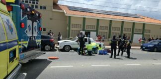 Cuerpo Policial ta Informa CABAYERO TA BIRA MALO TRAS DI STUUR Y FAYECE NA DE LA SALLESTRAAT