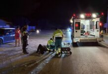 Peaton alcansa pa auto na Santa Cruz