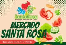 Minister Geoffrey Wever: Ta invita pueblo henter pa e mercado semanal di Santa Rosa, Maart 7