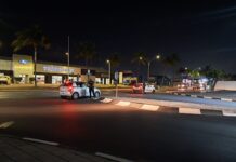 POLIS DI ORANJESTAD DURANTE CONTROL A DUNA 38 BOET