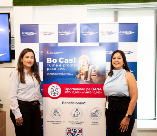 Aruba Bank ta lansa Campaña di Hipoteca 2026: “Bo Cas, Tuma e prome paso awe!”