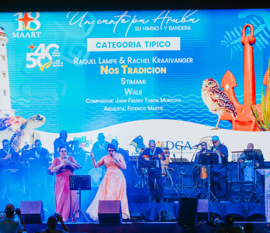 Aruba Bank a patrocina cu orguyo e Festival Un Canto Pa Aruba Su Himno y Bandera 2026