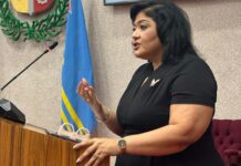 Parlamentario Xiomara Maduro ta cuestiona Minister Dowers riba oportunidadnan pa diversificacion economico awo cu e situacion na Venezuela ta cambiando