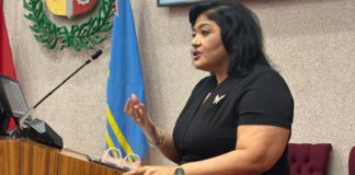 Parlamentario Xiomara Maduro ta cuestiona Minister Dowers riba oportunidadnan pa diversificacion economico awo cu e situacion na Venezuela ta cambiando