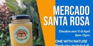 Minister Geoffrey Wever: Ta invita pueblo henter pa e mercado semanal di Santa Rosa, April 11