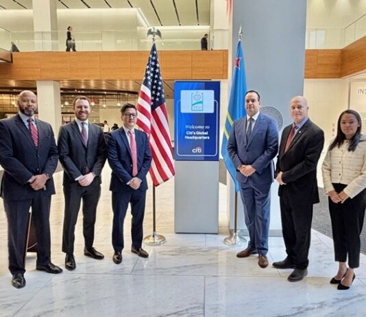 Minister Geoffrey Wever: Gobierno ta fortalece posicion financiero di Aruba y ta busca reduccion structural di tasa di interes riba mercado internacional