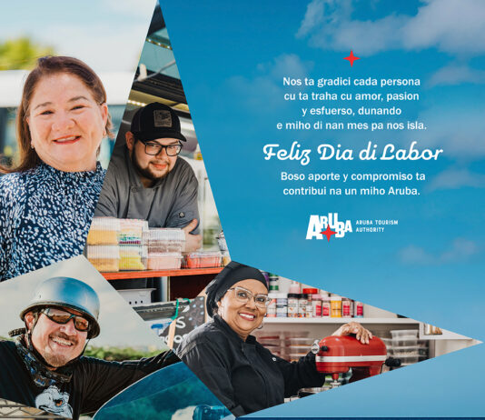 Feliz dia di Obrero ta deseo di Aruba Tourism Authority