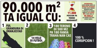 Consecuencianan real pa nos comunidad y futuro di nos hobennan: Dicon abo no por haya tereno pa traha bo cas na Aruba? Pa motibo di corupcion den caso Avestruz