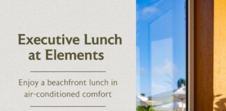 Bo siguiente lunch meeting ta merece un miho bista. Elements Restaurant ta introduci su Lunch Ehecutivo nobo