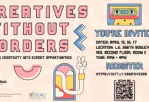 Minister Geoffrey Wever: ta invita esnan activo den e sector creativo y esnan interesa pa cuminsa, pa aplica pa e workshop di DEZHI y ExproDesk “Creatives Without Borders”