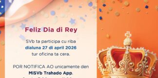 Feliz dia di Rey ta deseo di SVb