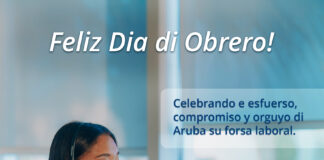 Feliz dia di obrero ta deseo di SETAR NV