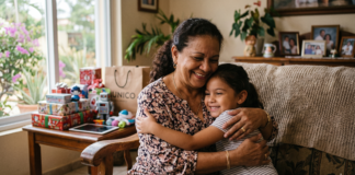 Cosnan material no por reemplasa amor ni atencion