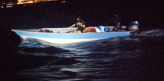 Wardacosta ta intercepta boto y 6 persona na bordo