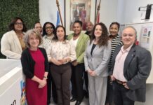Minister Plenipotenciario Mildred Schwengle a cera conoci cu e team di mentornan