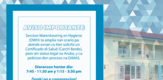 Ta amplia orario di certificado di salud pa esnan cu peticion den proceso na DIMAS