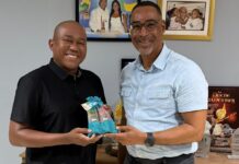 Parlamentario di AVP Clifford Heyliger ta conecta cu homologo di Barranquilla