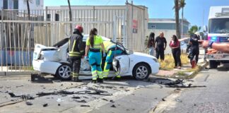 Accidente serio riba Schotlandstraat, 1 persona ta resulta herida