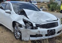 Dos persona herida den accidente serio na Sero Biento