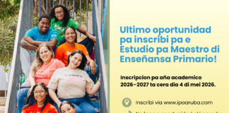 Ultimo oportunidad pa inscribi pa e Estudio pa Maestro di Enseñansa Primario