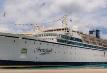 Freewinds ta regresa Aruba despues di un luna di outreach comunitario na Colombia