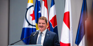 Prome Minister Mike Eman durante reunion cu partnernan di Union Europeo: “Nos islanan ta Europa den lama Caribe, Europa den ocean Artico y ocean Pacifico”: Aruba ta fortifica cooperacion internacional y posicion strategico