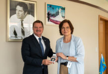 Bishita di Europarlamentario Marit Maij na Aruba ta destaca importancia di cooperacion internacional y futuro colaboracion