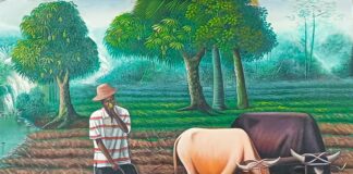 Obranan di arte Haitiano den Sala di exposicion