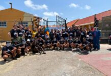 Dunando bek na comunidad: Studiantenan di Scol di Polis a participa den Aruba Doet 2026