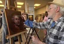 GUSTAVE NOUEL CU MISSION ARTISTICO NA ARUBA!E pintor di Aruba Gustave Nouel, cu ta biba na Deventer, ta na Aruba te cu juni pa proyecto ‘PRO DEO’, na honor y gloria di Señor