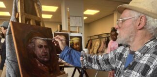 GUSTAVE NOUEL CU MISSION ARTISTICO NA ARUBA!E pintor di Aruba Gustave Nouel, cu ta biba na Deventer, ta na Aruba te cu juni pa proyecto ‘PRO DEO’, na honor y gloria di Señor