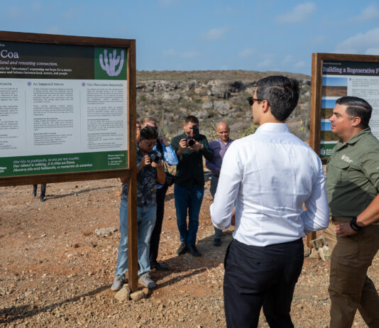 ACF ta Lansa Proyecto di Restauracion: ‘Aima Coa’ den Parke Nacional Arikok