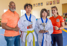 Allison Pava Escobar a sali Best Poomsea den Cas Bon Cup