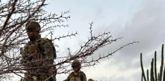 Trupanan di Caribe ta entrena intensivamente durante ehercicio āCaribbean Strikeā na Boneiro