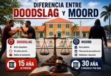 Con e leynan di Aruba ta castiga un asesinato y cuanto aña Hues por duna?