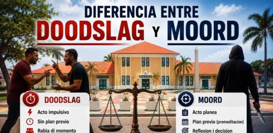 Con e leynan di Aruba ta castiga un asesinato y cuanto aña Hues por duna?