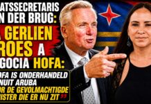 Staatssecretaris Eric van der Burg a bisa: Gerlien Croes a negocia HOFA for di Aruba
