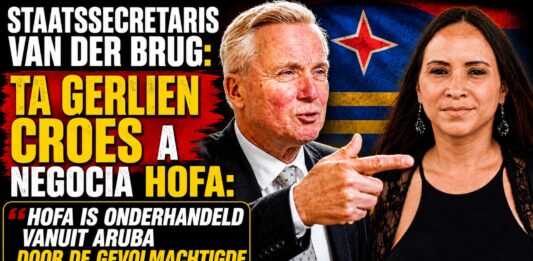 Staatssecretaris Eric van der Burg a bisa: Gerlien Croes a negocia HOFA for di Aruba