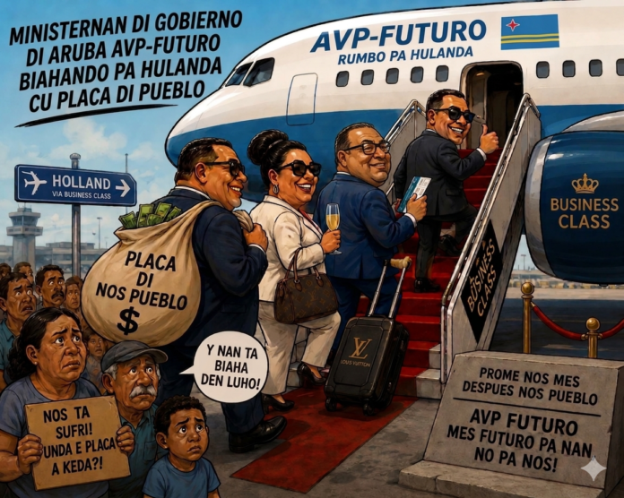 Comunicado - 3 Minister rumbo pa Hulanda
