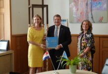 Aruba ta fortalece cooperacion internacional pa proteccion di naturalesa y desaroyo sostenibel: Prome Minister Mike Eman a reuni cu minister di clima y medio ambiente di Hulanda, Stientje van Veldhoven
