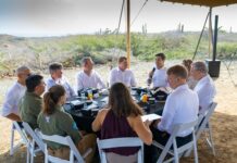 Area di abundancia ‘Aima Coa’: Premier Jetten a forma parti di proyecto riba restauracion y sostenibilidad di naturalesa di Aruba