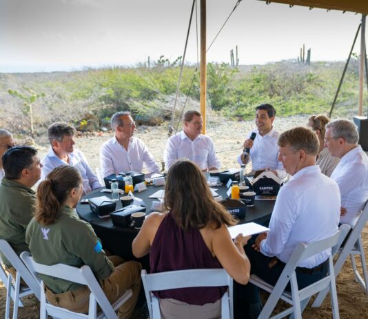 Area di abundancia ‘Aima Coa’: Premier Jetten a forma parti di proyecto riba restauracion y sostenibilidad di naturalesa di Aruba