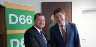Minister-President Mike Eman den reunion na Tweede Kamer: Jan Paternotte di D66 ta aplaudi ambicion di Aruba pa establece un EU Preclearance y centro di investigacion cu Wageningen University