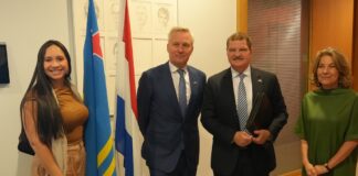 Gobierno ta fortalece cooperacion strategico: Reunion cu secretario di estado Eric van der Burg a resalta compromiso entre Aruba y Hulanda pa progreso di nos isla