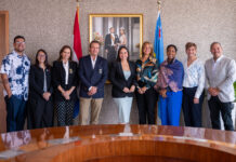 COA y Panam Sports ta reuni cu Minister di Deporte