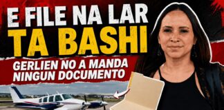 File dosier na LAR ta bashi, Gerlien no a manda e recibo cu el’a paga jet
