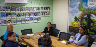 COA a reuni cu miembronan di Directiva nobo di Aruba Softball Bond