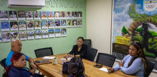 COA a reuni cu miembronan di Directiva nobo di Aruba Softball Bond
