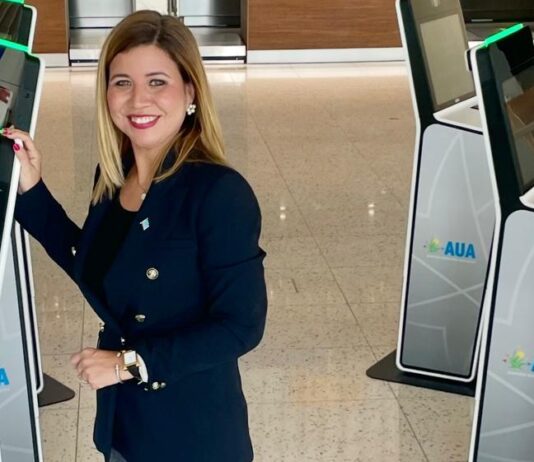 Parlamentario di AVP, Jennifer Arends-Reyes: MOU pa EU Preclearance ta un paso strategico pa futuro di conectividad di Aruba