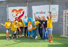 FCCA a participa hunto cu studiantenan di Universidad di Aruba na Aruba DOET: E aña aki a mehora barionan di Sero Patrishi y Cunucu Abou